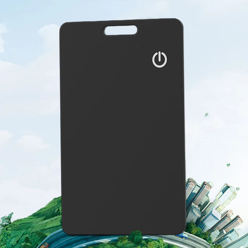 Location Tracking Smart Tag IP68 Waterproof Ultra-Thin Card GPS Tracking Smart Airtag Card Wireless Charging for Outdoor Travel