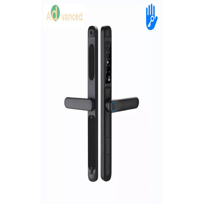 Waterproof IP66 Euro 3592 2885 3085 Mortise Ttlock Tuya Wifi Fingerprint Digital Smart Door Lock for Aluminum Grill Sliding Door