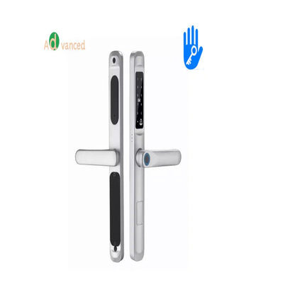 Waterproof IP66 Euro 3592 2885 3085 Mortise Ttlock Tuya Wifi Fingerprint Digital Smart Door Lock for Aluminum Grill Sliding Door