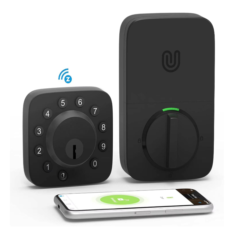 U-Bolt Z-Wave WIFI Smart Lock with Door Sensor
