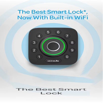 U-Bolt Z-Wave WIFI Smart Lock with Door Sensor